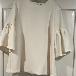 Elegant Cream Women's Top